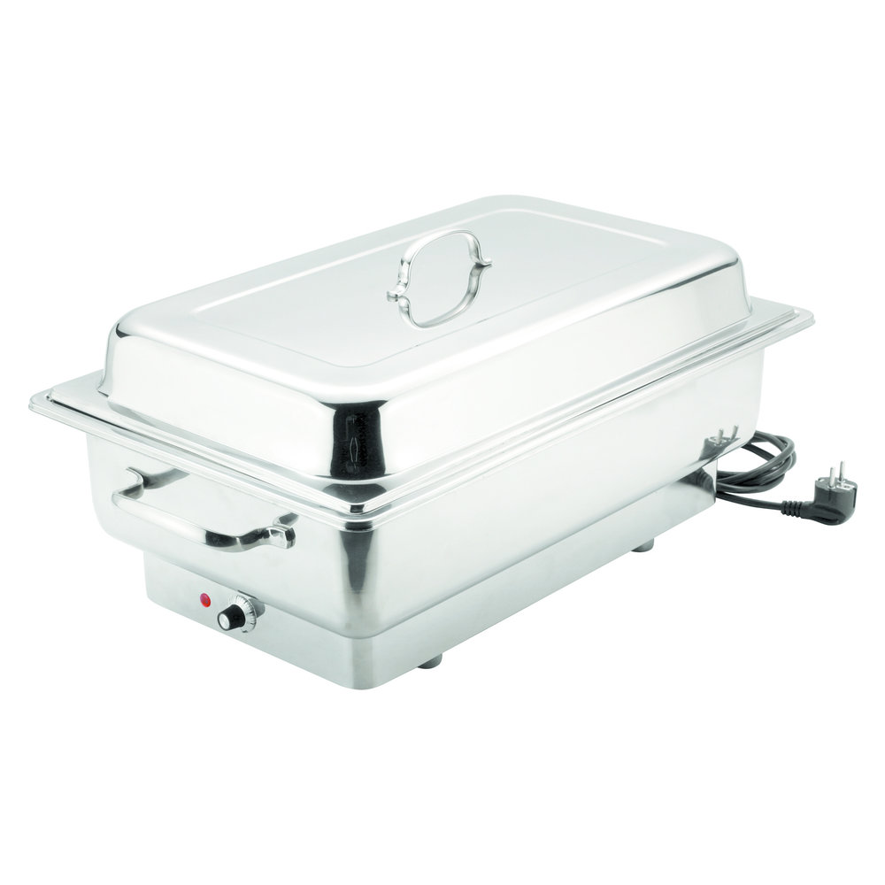 Bartscher Chafing Dish 1000 E | 13.5l | 1kw | 1/1 GN | 623x356x285(h)mm