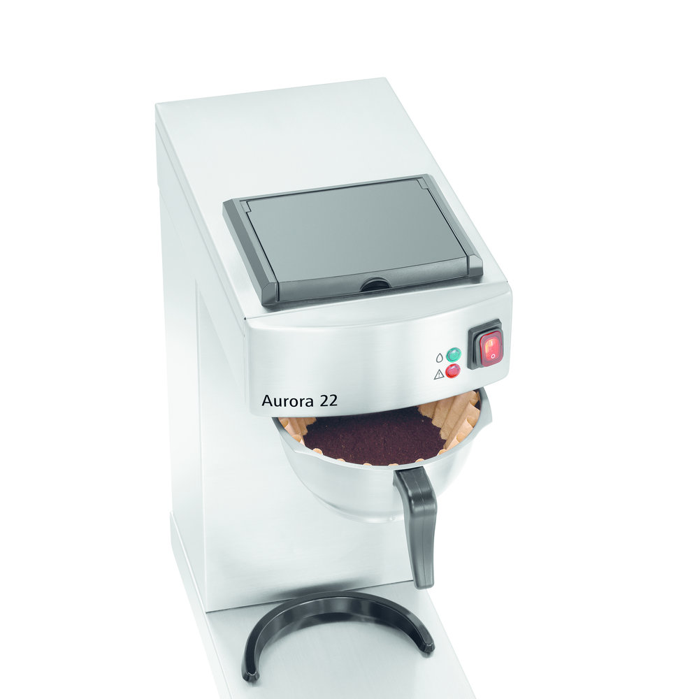 Bartscher Koffiemachine Aurora 22 | 1.9l | Cap. 12 Kopjes/u | 1.4kw | 215x405x520(h)mm