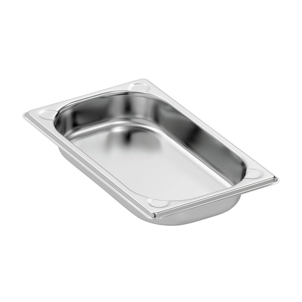 Bartscher Gn-bak | Basic Line | Cns | 1/4 GN | Hoogte 40mm | 265x162x40(h)mm