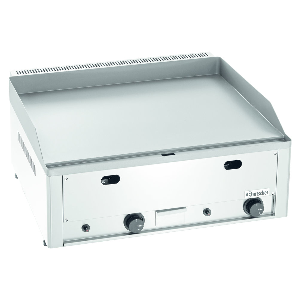 Bartscher Bakplaat/grillplaat | Gdp 650g-g | Bakplaat Glad (b)650x(d)480mm | 8kw | 660x580x310(h)mm