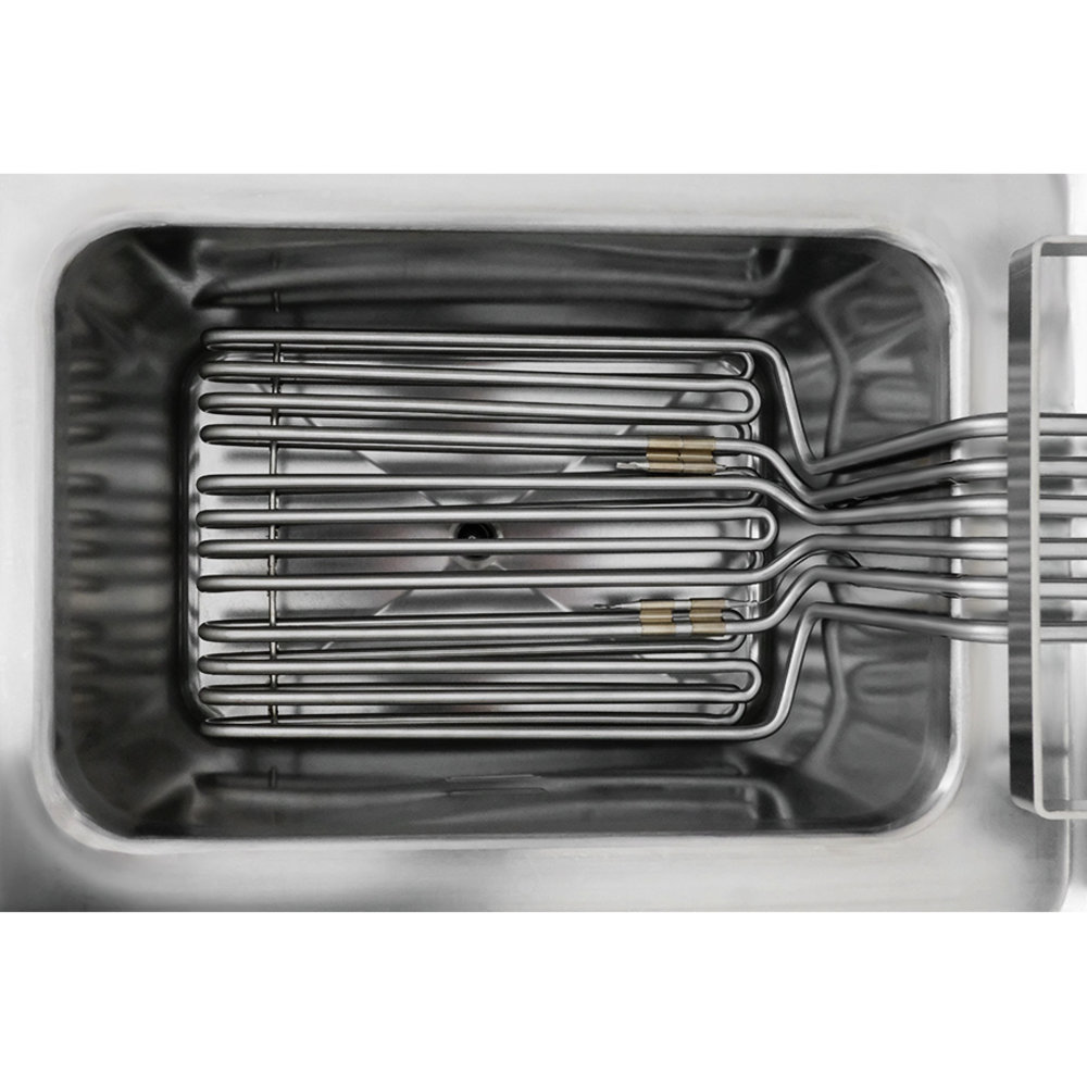 Saro Friteuse | Gastroline | Elektrisch | 12+12l | 65°c/190°c | 18kw (400v) | Aftapkranen | 800x700x950(h)mm