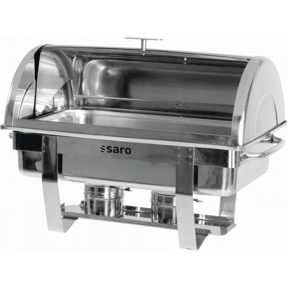 Saro Chafing Schotel Roll-top DE | 1/1 GN | Rol Deksel | 600x355x395(h)mm