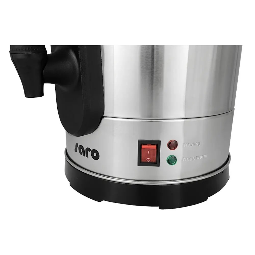 Saro Koffiepercolator | Cappono | Rvs | 10.8l | 1.6kw (230v) | Dubbelwandig | 350x345x490(h)mm
