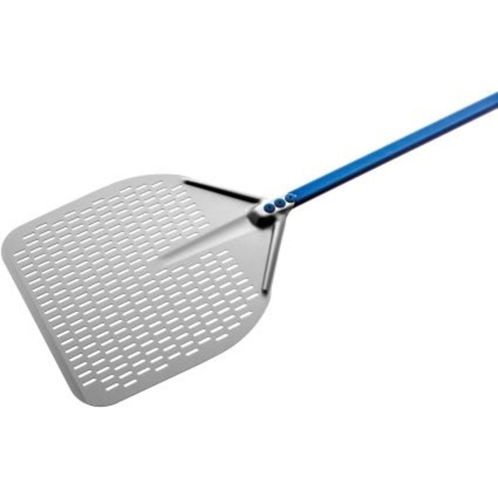 Saro Pizzaschep | Vierkant Geperforeerd | Aluminium | 330x330x1840(h)mm