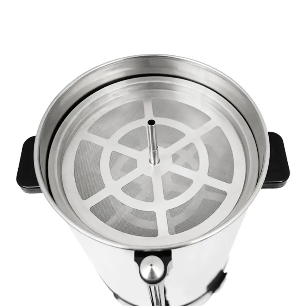Saro Koffiepercolator | Saromica | Rvs | 6.75l | 1.5kw (230v) | Enkelwandig | 225x225x478(h)mm