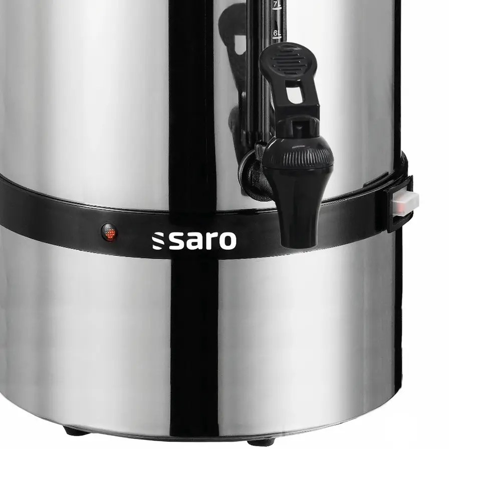 Saro Koffiepercolator | Saromica | Rvs | 6.75l | 1.5kw (230v) | Enkelwandig | 225x225x478(h)mm