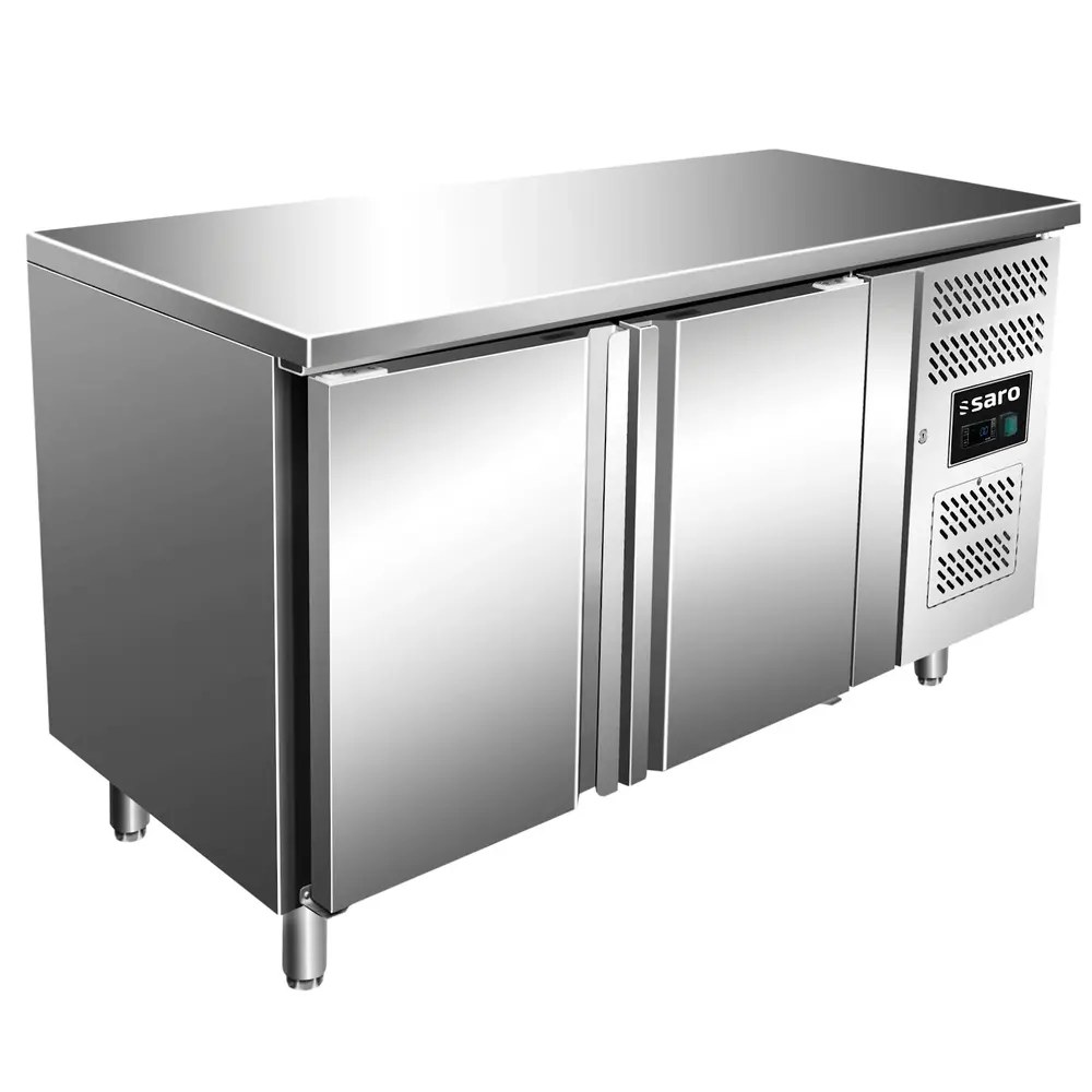 Saro Vrieswerkbank | 205l | 2 Deuren (1/1 Gn) | -10°c/-20°c | Geforceerd | 1360x700x920(h)mm