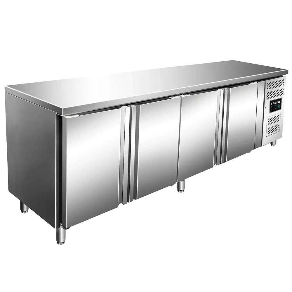 Saro Vrieswerkbank | 476l | 4 Deuren (1/1 Gn) | -10°c/-20°c | Geforceerd | 2230x700x920(h)mm