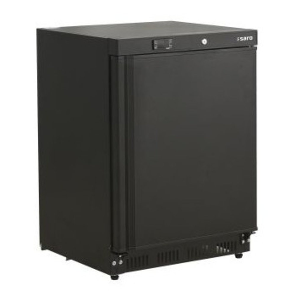 Saro Koelkast | 150l | Zwart | +1°c/+8°c | Statisch + Ventilator | 600x585x850(h)mm