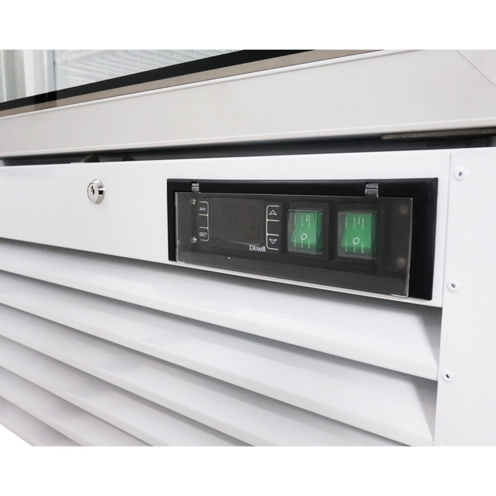 Saro Vrieskast | 1079l | Wit | -18°c/-24°c | Geforceerd | 1kw | Wielen (geremd) | 1370x725x2000(h)mm