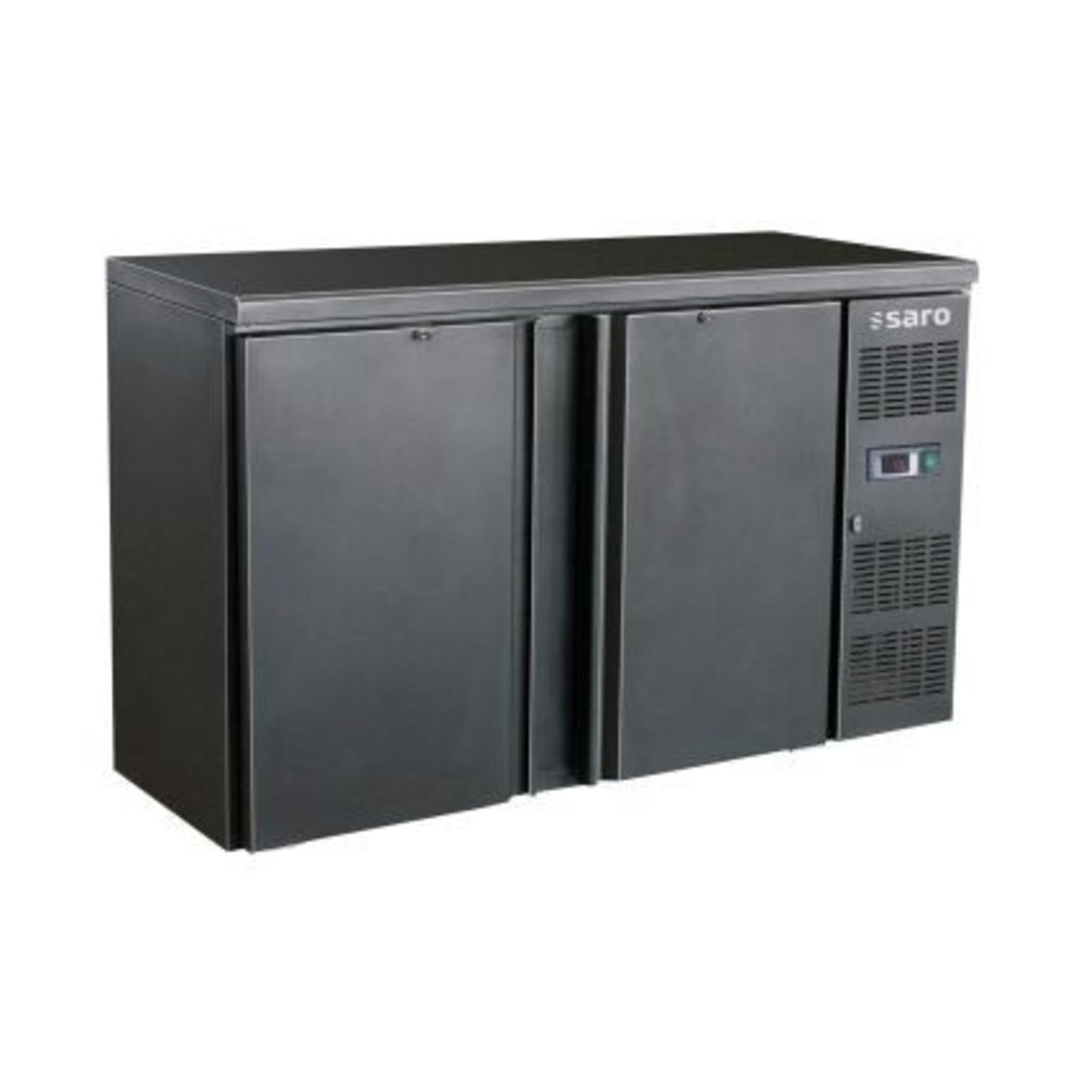 Saro Barkoelkast | 250l | Zwart | +2/+8°c | Geforceerd | 1462x513x860(h)mm