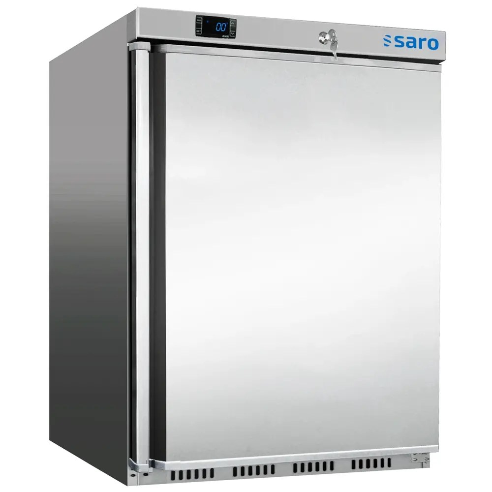 Saro Koelkast | Energiezuinig | 129l | Rvs | -2°c/+8°c | Statisch + Ventilator | 600x615x855(h)mm