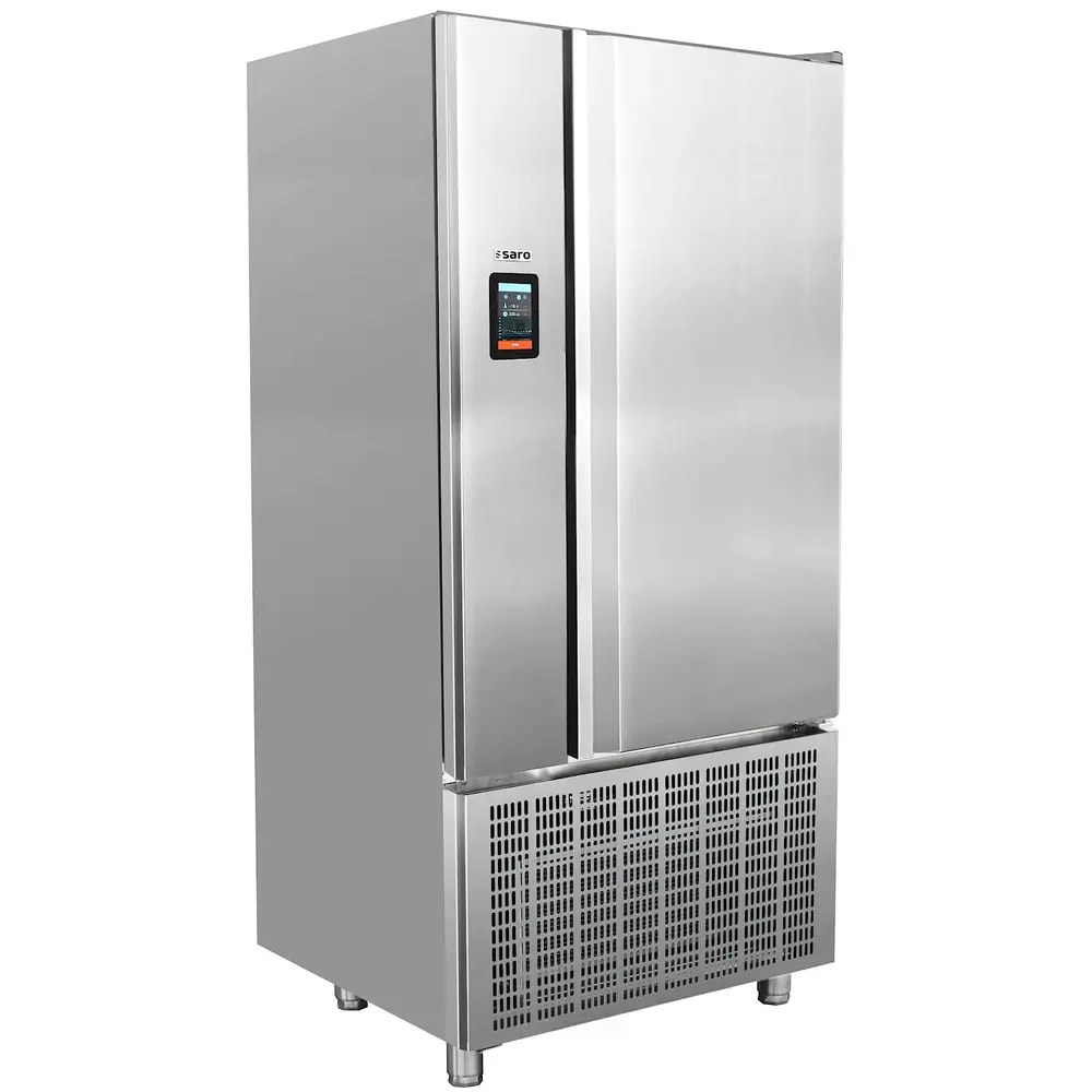 Saro Blastchiller | Odin | 15 Niveaus (en/gn) | 55kg Koelen / 38kg Vriezen | 2kw (400v) | Touchscreen | 800x873x1950(h)mm