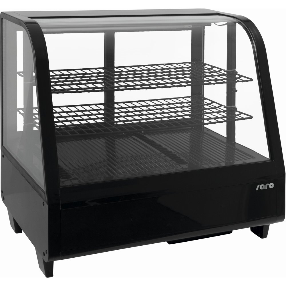 Saro Koelvitrine | 100l | Zwart | 0°c/+12°c | 3 Schappen | 695x462x670(h)mm