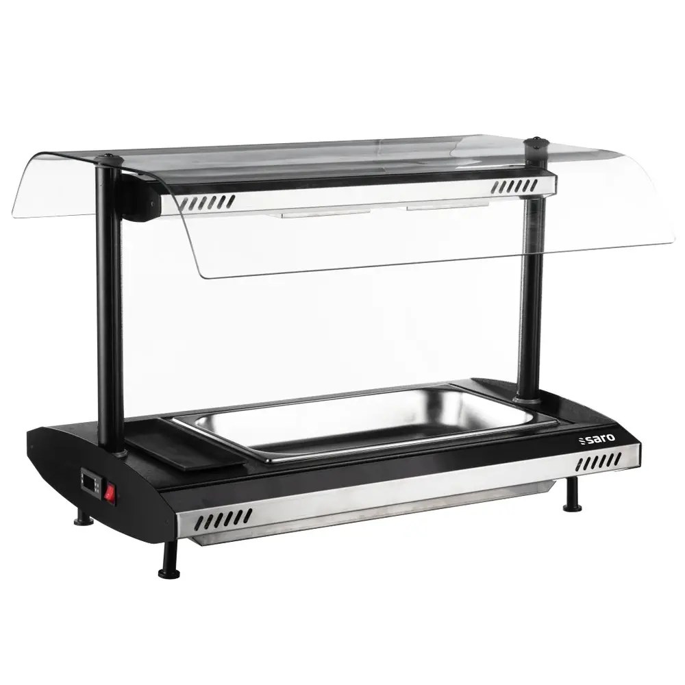 Saro Warmhoudunit | Zoe | 1/1 GN | 30°c/90°c | Onder-/bovenverwarming | 0.8kw (230v) | 825x660x580(h)mm