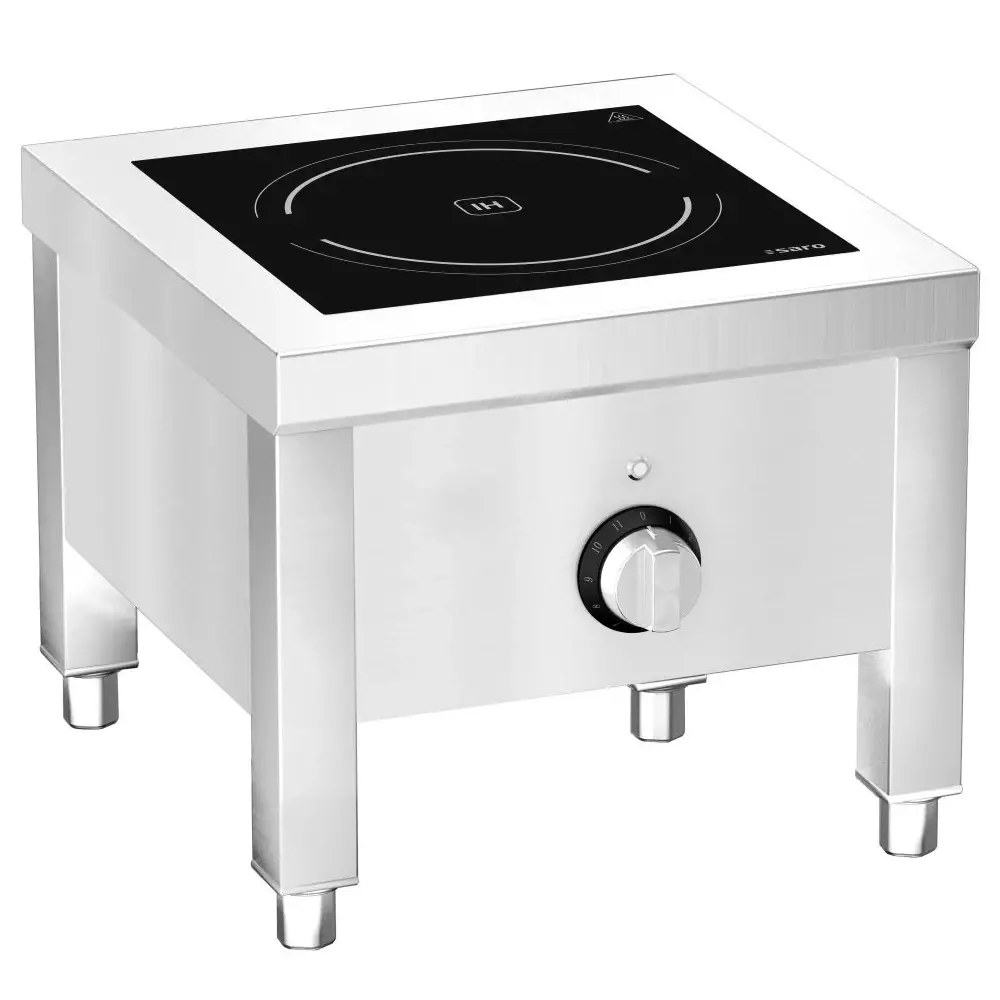 Saro Inductie Hokker | Evora | 1 Kookpunt | 60°c/240°c | 8kw (400v) | 500x500x380(h)mm
