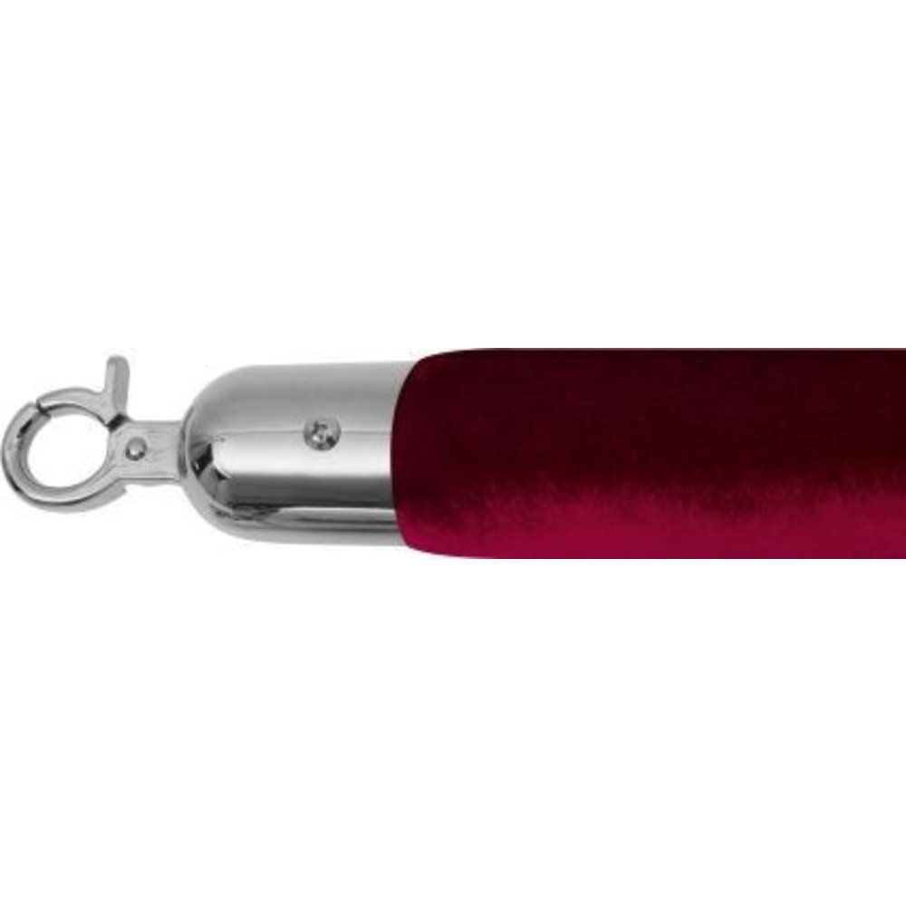 Saro Koord Voor Afzetpaal Rood/zilver AF 219 | Koordlengte 1500mm