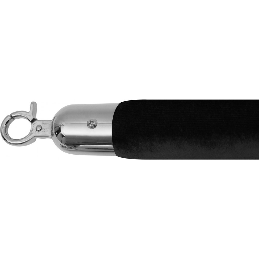 Saro Koord Voor Verkeerspaal Zwart/zilver AF 220 | Koordlengte 1500mm