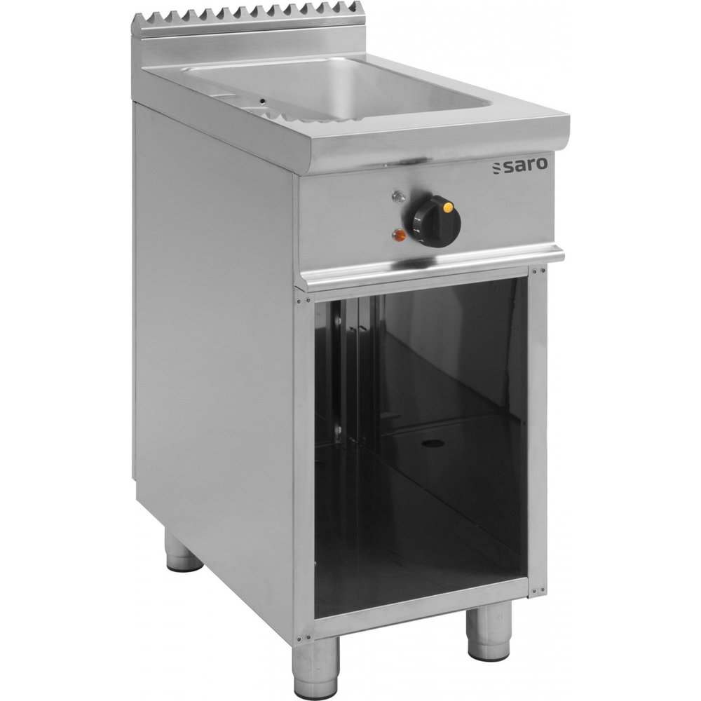Saro Bain Marie | Elektrisch | Open Onderstel E7/kme1ba | 13l | 1/1 GN | 1.5kw | 400x700x850(h)mm