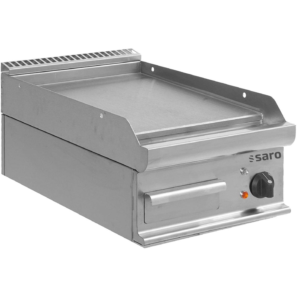 Saro Bakplaat/grillplaat | Elektrisch | E7/kte1bbl | Glad | 5.4kw | 400x700x270(h)mm