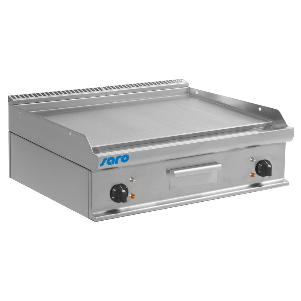 Saro Bakplaat/grillplaat Elektrisch E7/kte2bbl | Glad | 10,8 Kw/h | 800x700x270(h)mm