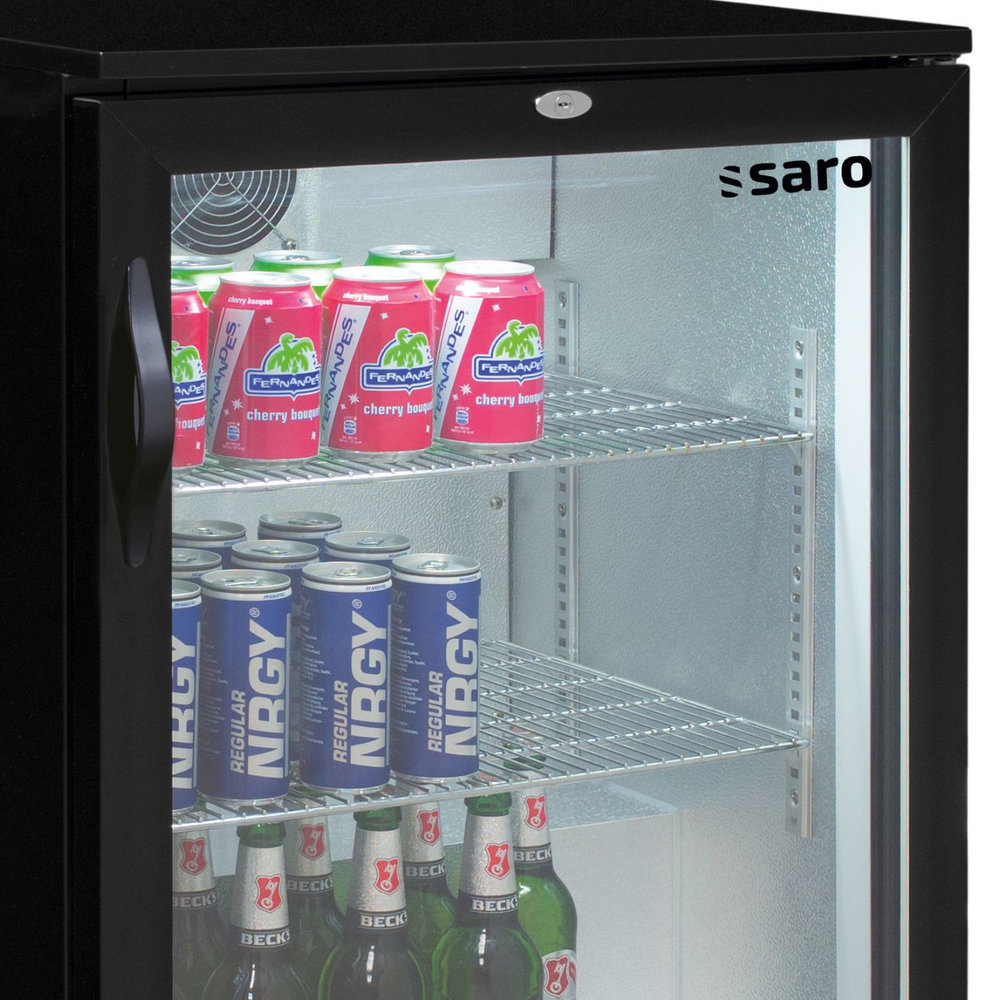 Saro Barkoeler | Zwart | BC 138 | 128l | Geforceerd | 230v | 600x520x850(h)mm