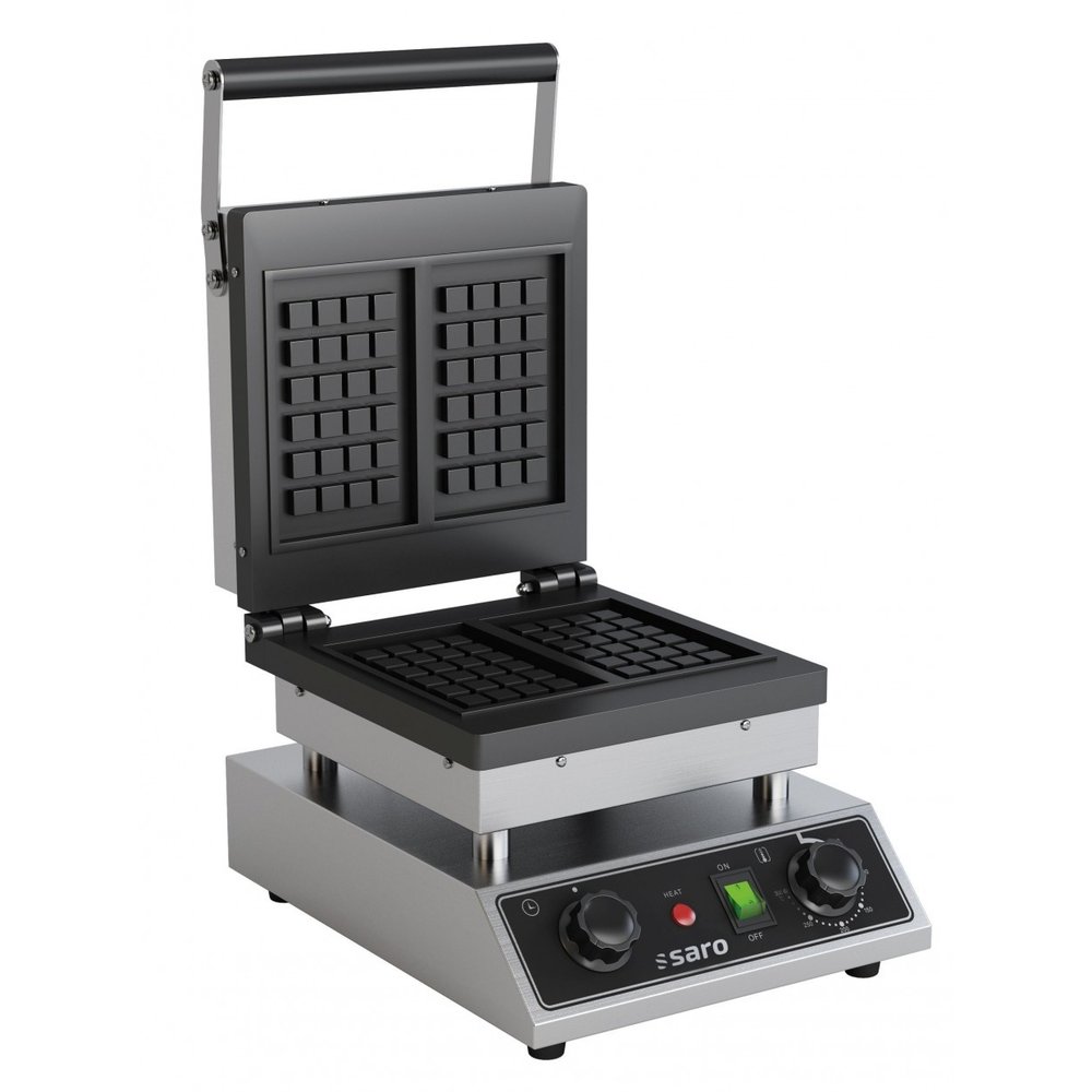 Saro Wafelijzer Atria | 1.6kw | Belgische Wafels | 280x360x234(h)mm