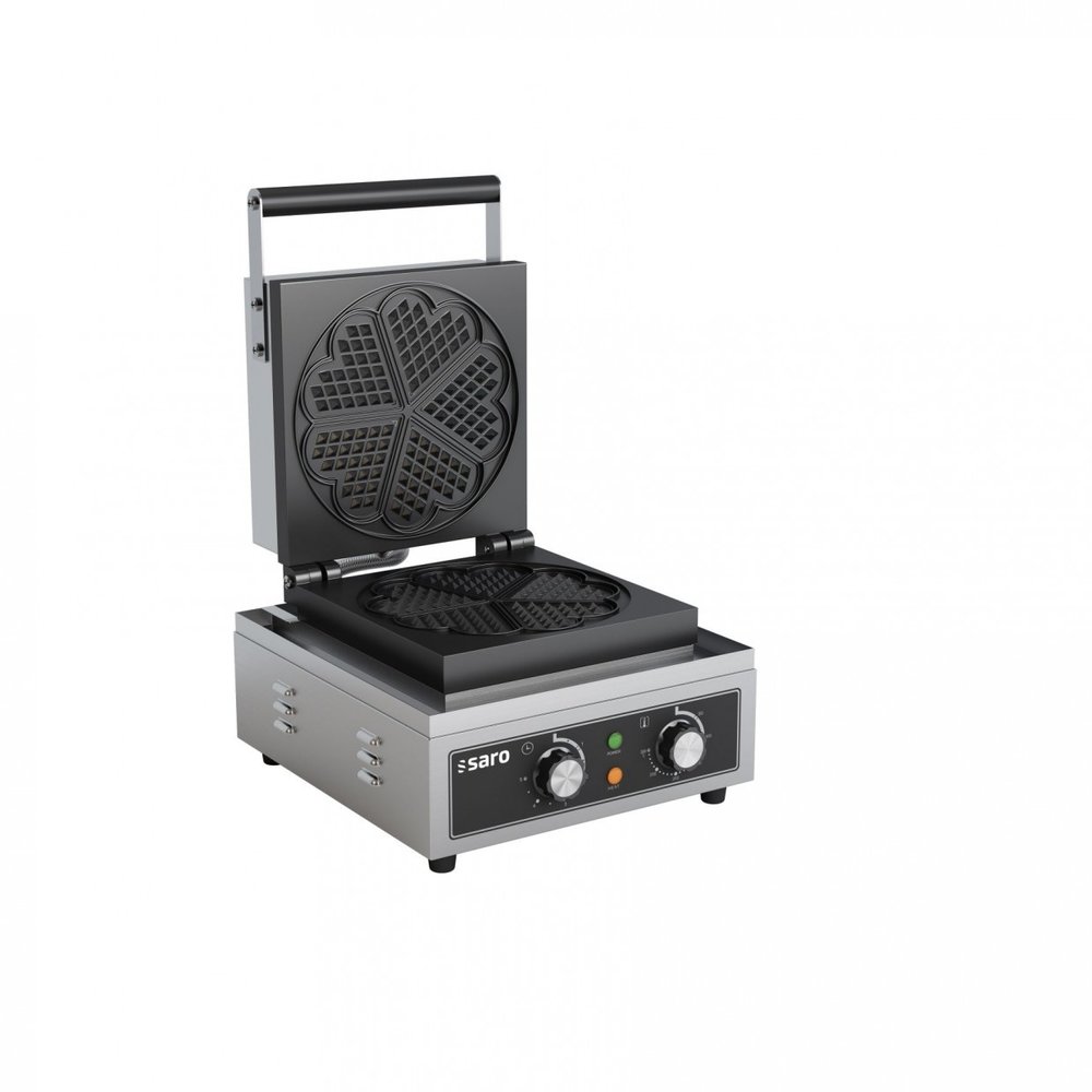 Saro Wafelijzer Ilona | 1.5kw | Hartvormige Wafels | 310x440x235(h)mm