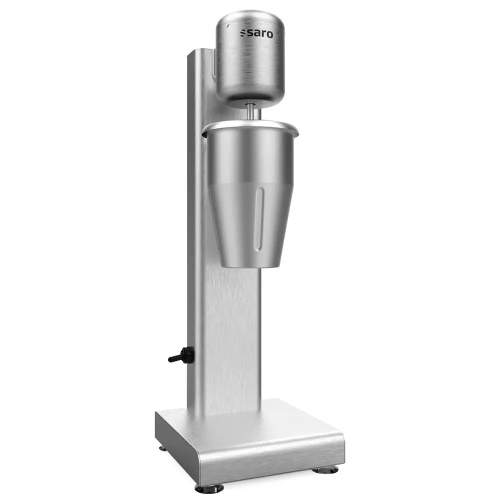 Saro Milkshaker | Sotus | Enkel | Rvs | 0.75l | 0.08kw (230v) | Incl. Rvs Mengbeker | 170x170x510(h)mm