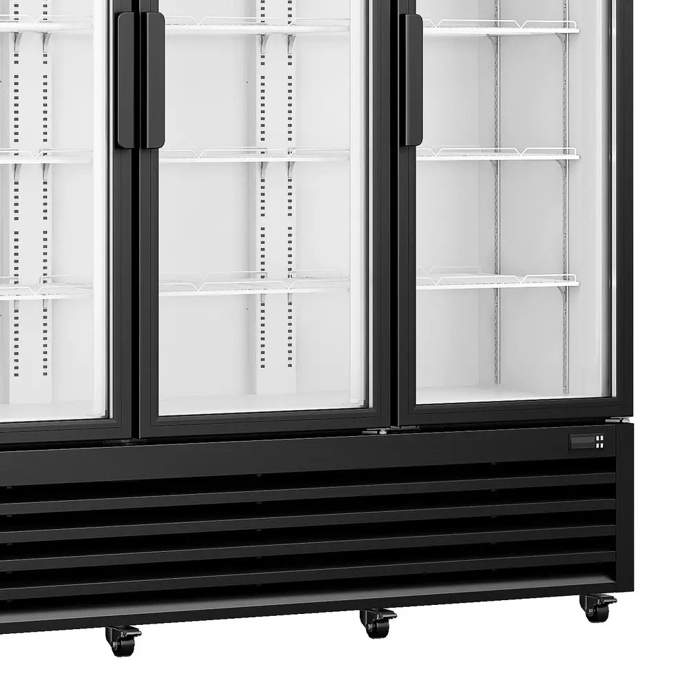 Saro Koelkast | Gtk | 1065l | Zwart/wit | +1°c/+10°c | Statisch + Ventilator | Draaideuren | Wielen (geremd) | 1600x610x1973(h)mm