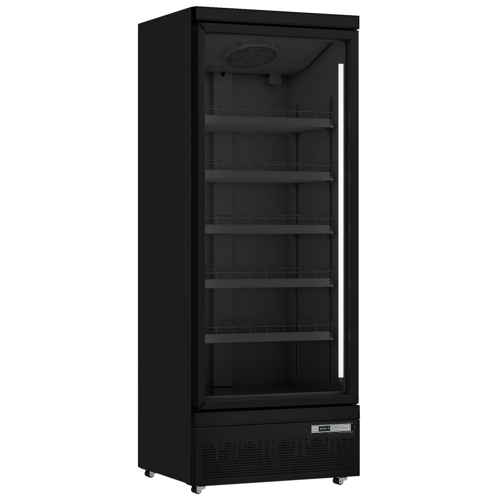Saro Koelkast | 614l | Zwart | +1°c/+10°c | Statisch + Ventilator | Wielen | 750x710x2003(h)mm