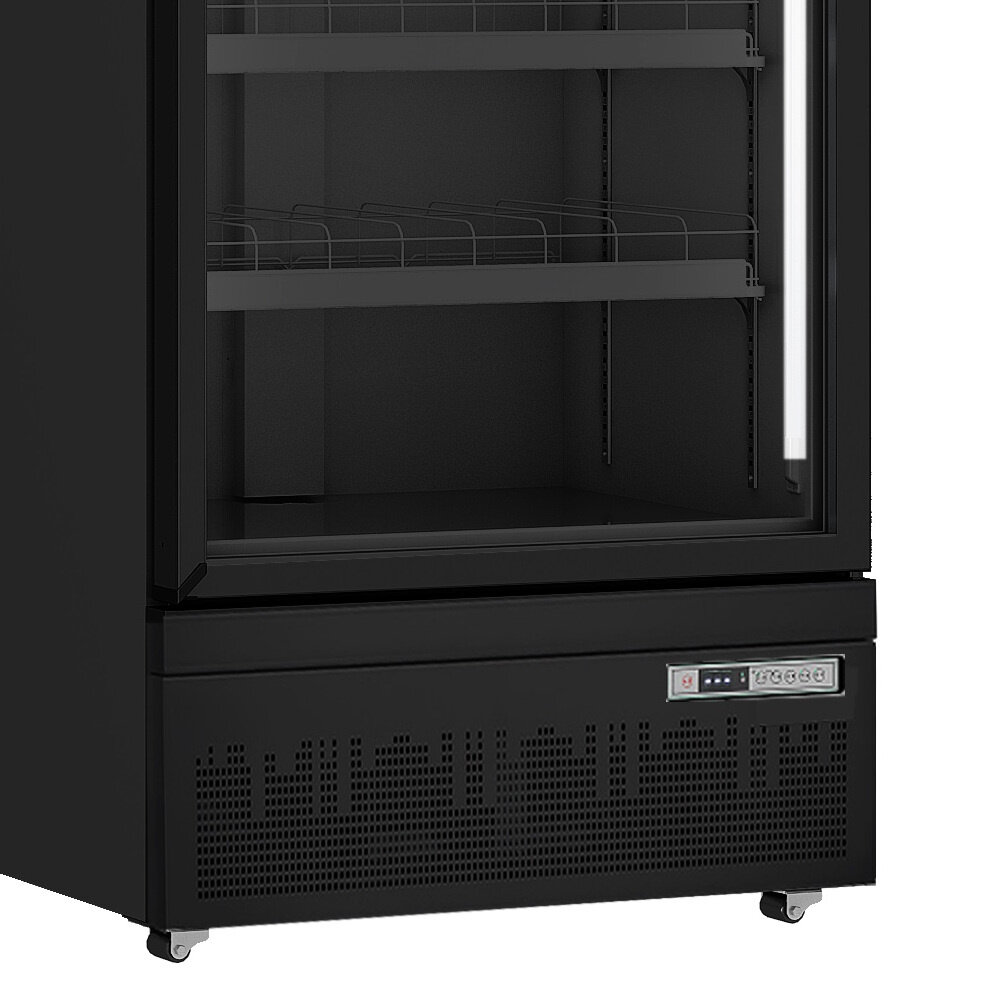 Saro Koelkast | 614l | Zwart | +1°c/+10°c | Statisch + Ventilator | Wielen | 750x710x2003(h)mm