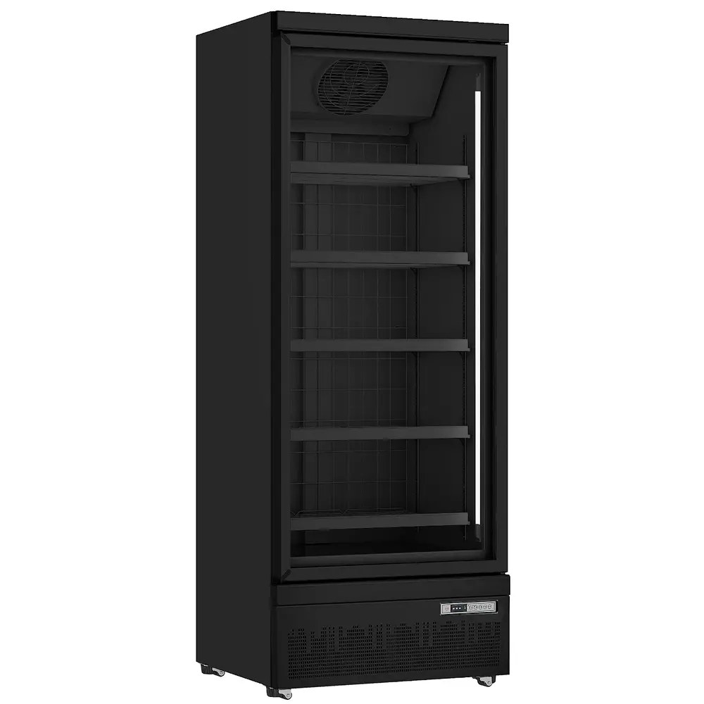 Saro Vrieskast | Gtk Pro | 1006l | Zwart | -15°c/-18°c | Geforceerd | Draaideuren | Wielen (geremd) | 1253x760x2003(h)mm
