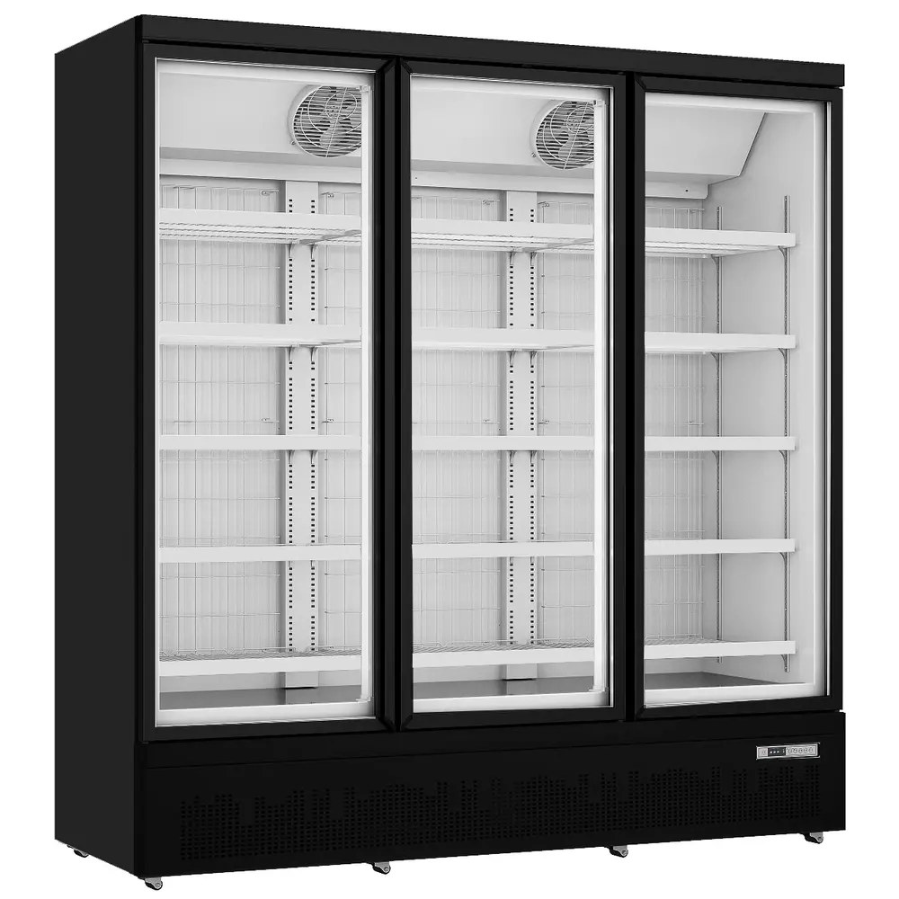 Saro Vrieskast | Gtk Pro | 1563l | Zwart | -15°c/-18°c | Geforceerd | Draaideuren | Wielen (geremd) | 1880x760x2003(h)mm
