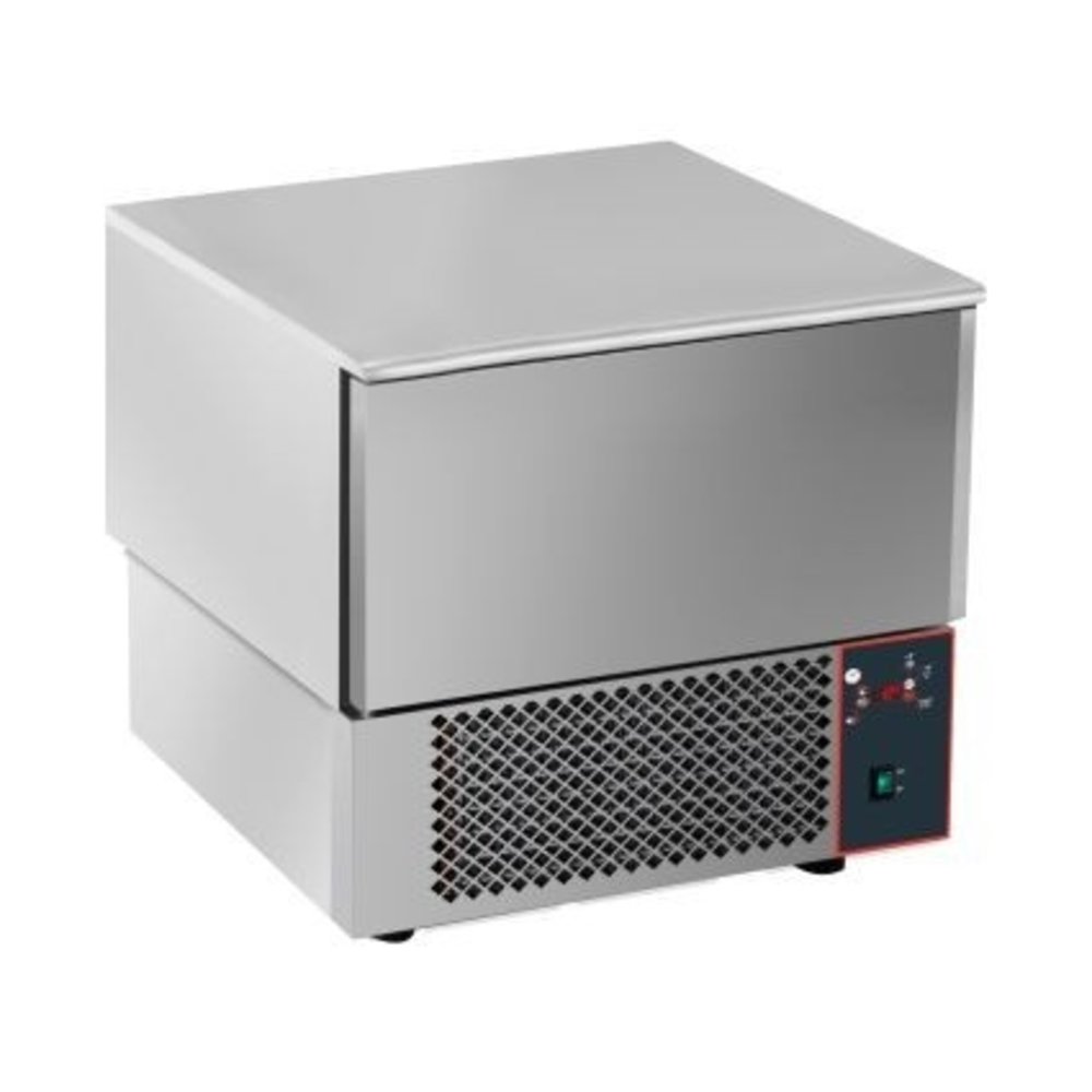 Saro Blastchiller | 3 Niveaus (en/gn) | Max. 15kg (koelen) / 9kg (vriezen) | 0.22kw (230v) | 750x750x770/790(h)mm