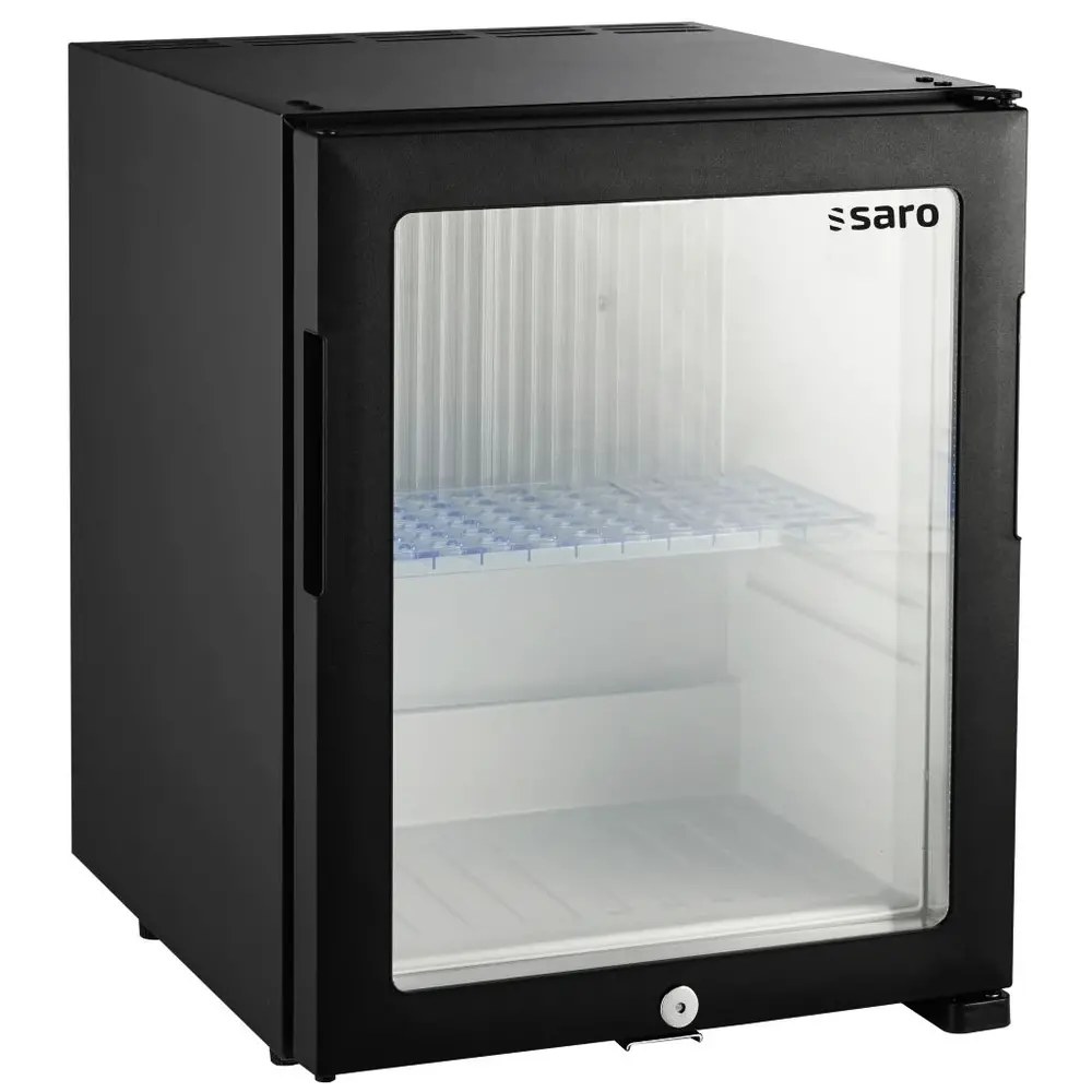 Saro Minibar | Mb-serie | 28l | Zwart | +5°c/+14°c | Absorbtiekoeling | 402x428x500(h)mm