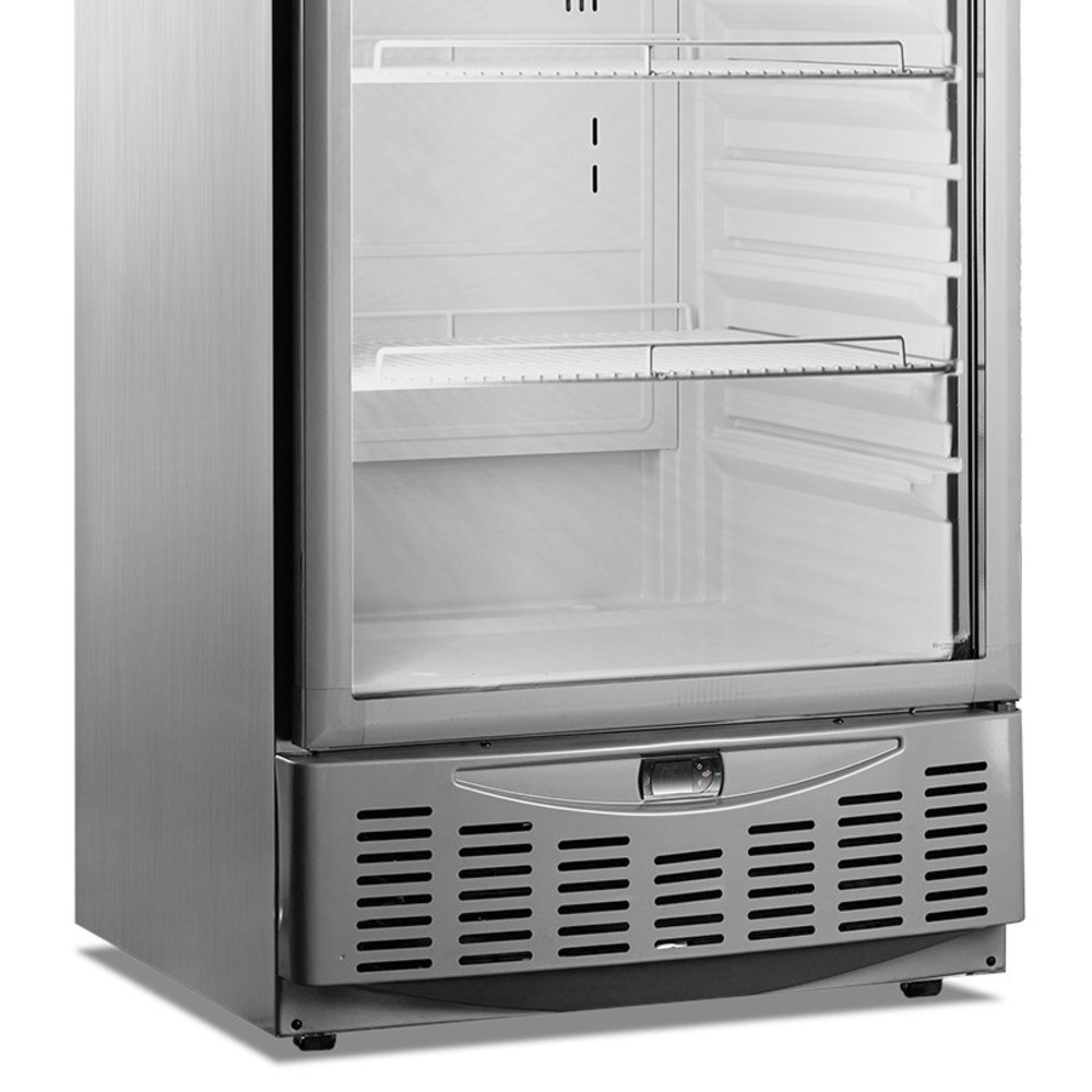 Saro Koelkast | 525l (2/1 GN & En600x400) | Rvs | +1°c/+8°c | Geventileerd | 0.24kw | Wielen | 750x740x1900(h)mm