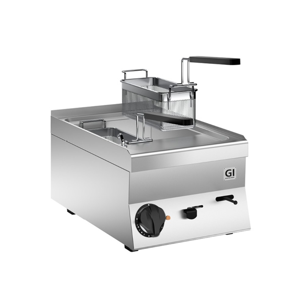 Gastro-inox 650 HP Elektrische Pastakoker 400mm | 5.7kw | Met Aftapkraan | 400x600x295(h)mm