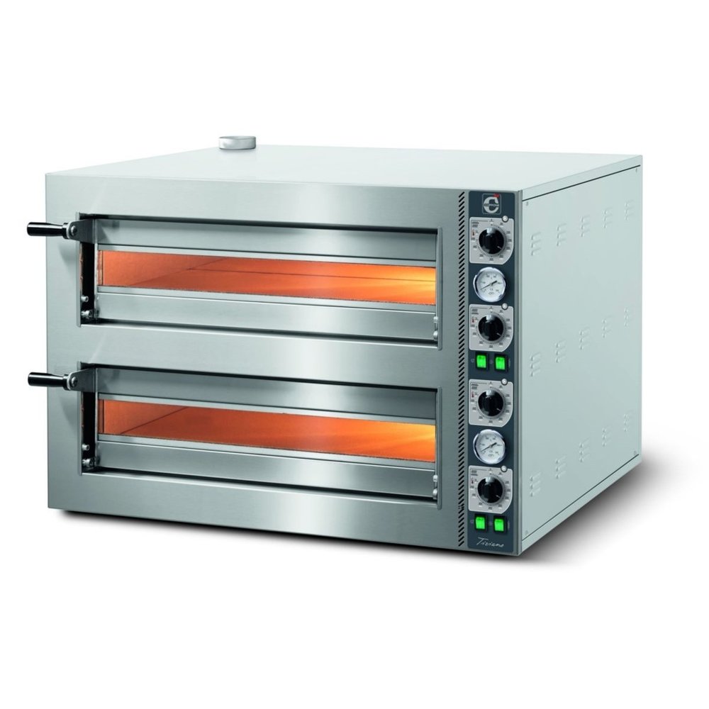 Cuppone Pizzaoven | Cuppone Tiziano | 4+4 ø200mm | 400v | 4.2kw | 700x560x690(h)mm