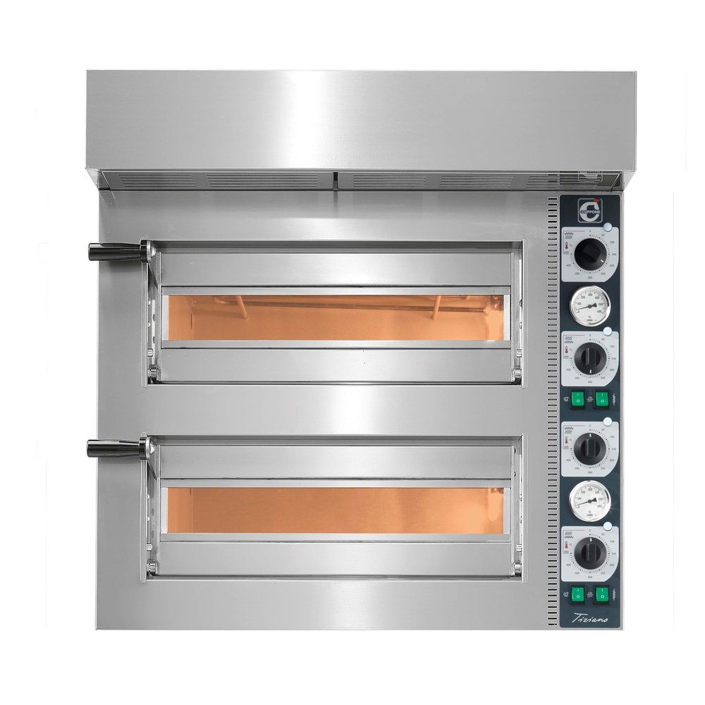 Cuppone Pizzaoven | Cuppone Tiziano | 4+4 ø200mm | 400v | 4.2kw | 700x560x690(h)mm
