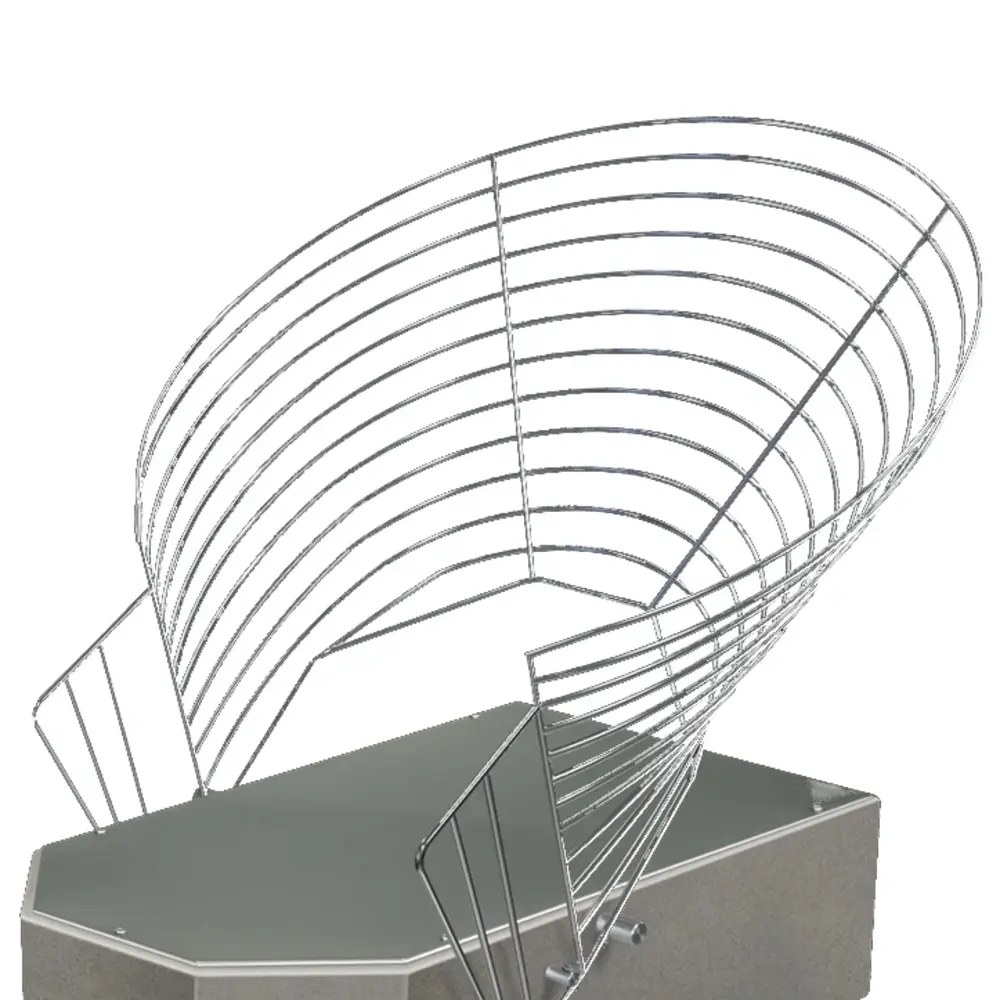 Cuppone Pizzapletter | Pizzaform | ø30-34cm | Verwarmde Boven-/onderplaat | 4.2kw (400v) | 500x610x770(h)mm