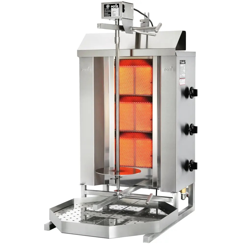 Potis Dönerschep | Potis Dönergrills | Rvs | ø300mm