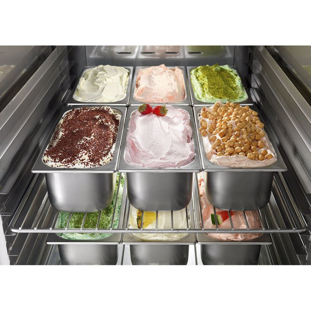 Diamond Ijsvrieskast | Pastry Line | 700l (54x 5l) | Rvs | -10°c/-25°c | Geforceerd | 770x930x2025(h)mm