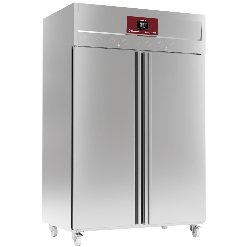 Diamond Koelkast | Gold Line Evo | 1400l (2/1 Gn) | Rvs | -2°c/+8°c | Geforceerd | Wielen (geremd) | 1440x840x2020(h)mm