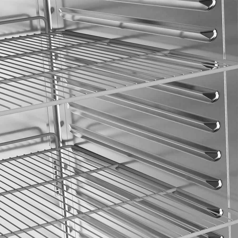 Diamond Koelkast | Gold Line Evo | 1400l (2/1 Gn) | Rvs | -2°c/+8°c | Geforceerd | Wielen (geremd) | 1440x840x2020(h)mm