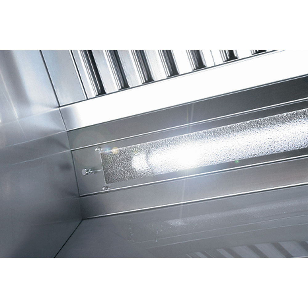 Diamond Muurdampkap 'kubo" | 2 Labyrintfilters | 1400x1100x450(h)mm