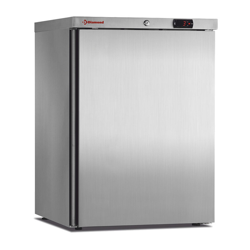 Diamond Koelkast | 150l | Rvs | +1°c/+8°c | Statisch + Ventilator | 600x600x835(h)mm