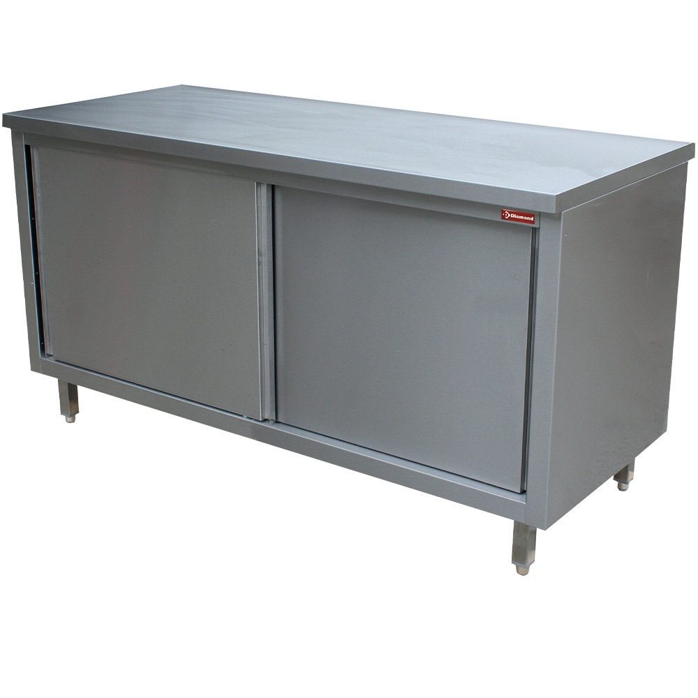 Diamond Doorgeefkast | Schuifdeuren | 700mm Diep | 880mm Hoog