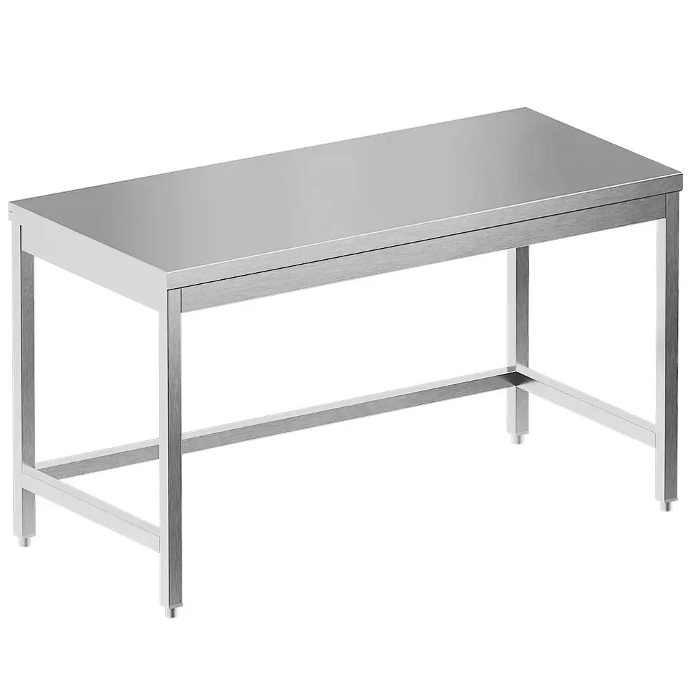 Diamond Werktafel | Standard Line Evo | Rvs | Diepte 700 | Hoogte 865 | Breedte 1000-1400 | Zelfmontage