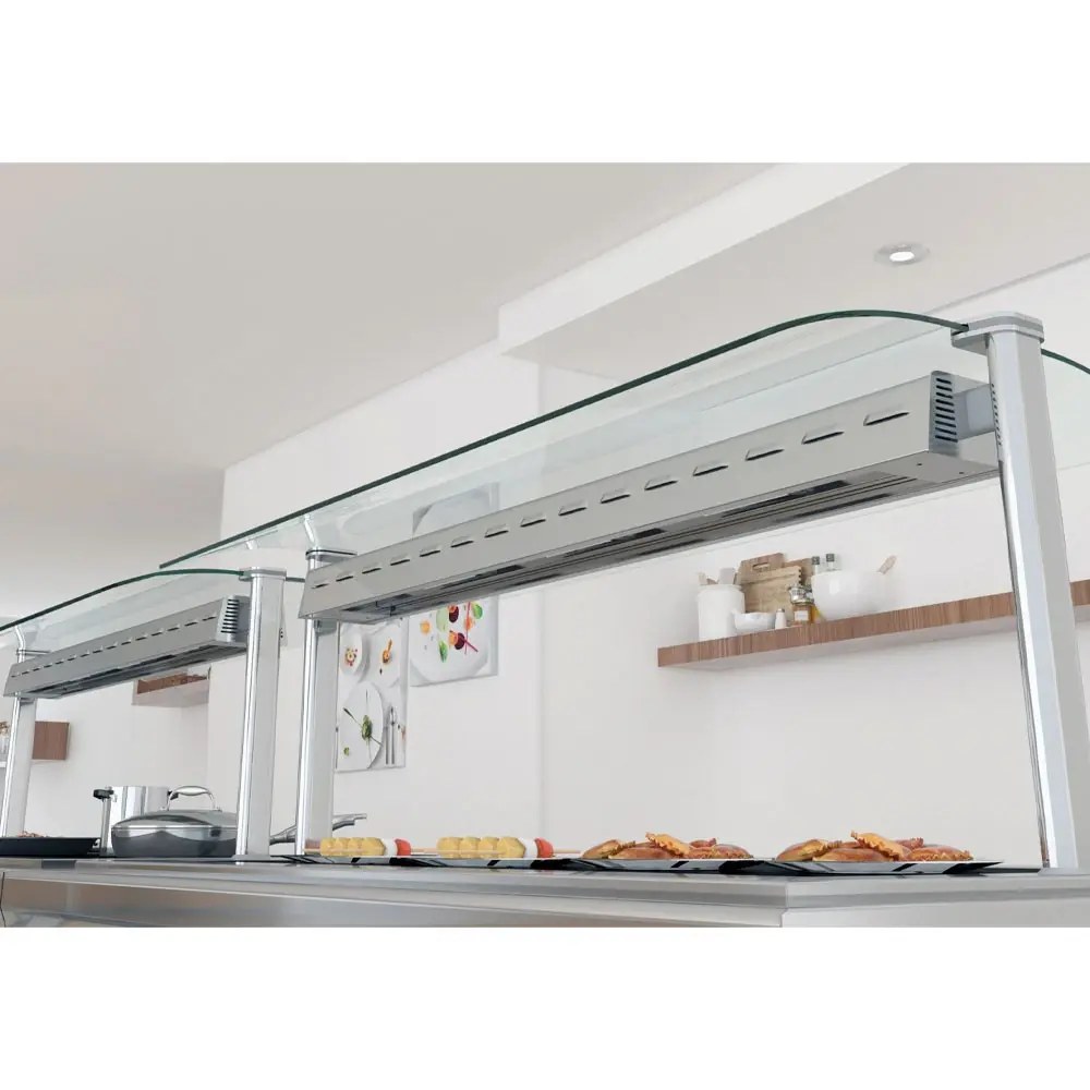 Diverso by Diamond Salamander Toaster | 2 Niveaus | Elektrisch | 3.6kw (230v) | Warmhoudplateau | 532x255x365(h)mm